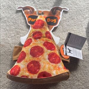 2/$20 Pizza Slice Dog or Cat Costume XS/S for small pets, Velcro adjustable NWT